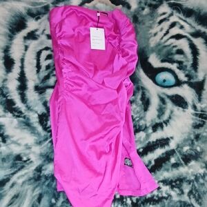 Generation Love Fuchsia Pencil Skirt